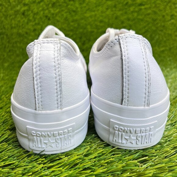 Converse Chuck Taylor All Star Lift Womens Size 9.5 White Athletic Shoes Sneaker - Picture 6 of 10
